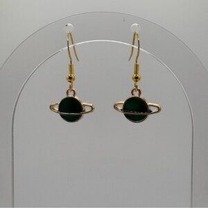 New handcrafted 14k Gold Plated “Little Orbit” Earrings 🪐